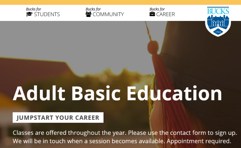 Click for BCCC GED Info